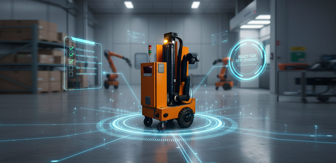 End to end robot solution